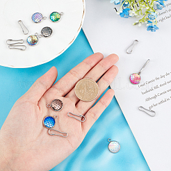 8 Styles 16Pcs DIY Keychain Making Kits&nbsp;DIY-SC0016-37