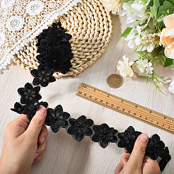 2 Yards Flower Polyester Lace Trim&nbsp;OCOR-CY0002-69B
