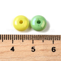 UV Plating Opaque Acrylic Beads&nbsp;X-MACR-F083-13