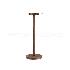 Rotatable Wood Necklace Display Stands&nbsp;AJEW-M044-01