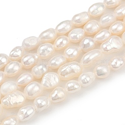 Natural Cultured Freshwater Pearl Beads Strands&nbsp;PEAR-P064-20G-03A