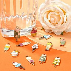 50Pcs 10 Styles Alloy Pendants&nbsp;ENAM-CJ0002-41