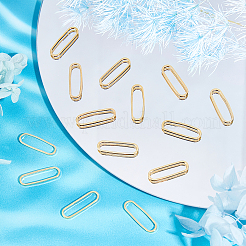 50Pcs Brass Linking Rings&nbsp;KK-BBC0001-75