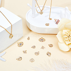 Alloy Pendants&nbsp;PALLOY-SC0001-73G-NR