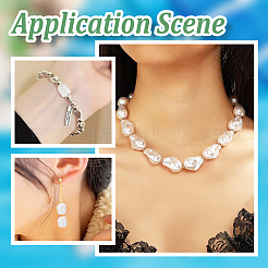 10Pcs Natural Keshi Pearl Beads Strands&nbsp;PEAR-GO0001-19