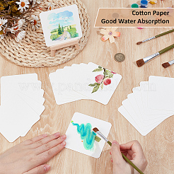 50Pcs Wood Pulp Cotton Blank Greeting Cards&nbsp;DIY-WH0816-026B