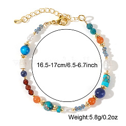 Brass with Glass Beaded Bracelet for Women&nbsp;AC7044