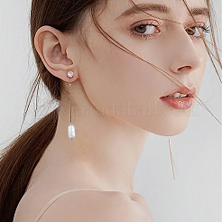 120Pcs 2 Colors 10 Styles ABS Plastic Imitation Pearl Pendabts&nbsp;PALLOY-AR00022