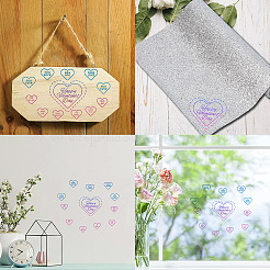 Valentine's Day Stainless Steel Metal Cutting Dies Stencils&nbsp;DIY-WH0289-090