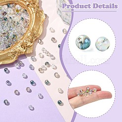 400Pcs 8 Colors Electroplate Glass Beads&nbsp;GLAA-CJ0002-74