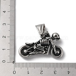 304 Stainless Steel Pendants&nbsp;STAS-D014-23AS