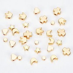 Brass Beads and Alloy Beads&nbsp;KK-BC0001-38G-NF