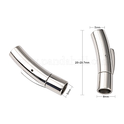 Tarnish Resistant 304 Stainless Steel Bayonet Clasps&nbsp;STAS-I013-5mm