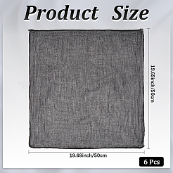 Wrinkled Polyester Dinner Cloth Napkins&nbsp;AJEW-WH20020-115D
