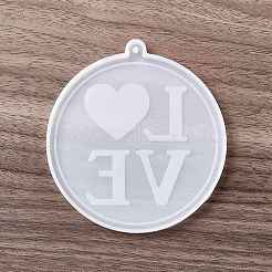Valentine's Day Silicone Pendant Molds&nbsp;DIY-J009-07A