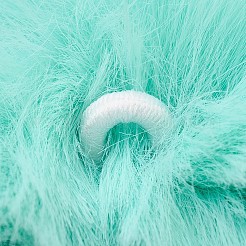 Handmade Faux Rabbit Fur Pom Pom Ball Covered Pendants&nbsp;WOVE-F020-A03