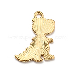 Alloy Enamel Pendants&nbsp;ENAM-G219-02F