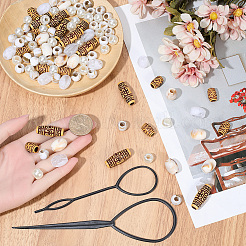 1Bag Plastic Hair Braiding Tool&nbsp;FIND-PA0001-57