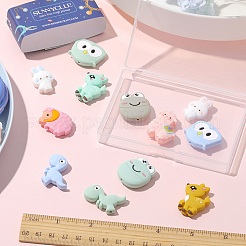 14Pcs 14 Style Food Grade Eco-Friendly Silicone Focal Beads&nbsp;SIL-SC0001-19
