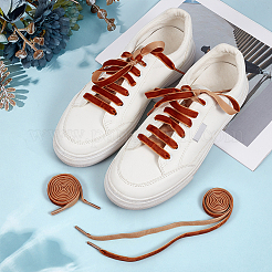 8 Pairs Single Side Velvet Shoelaces&nbsp;AJEW-MA0001-37C