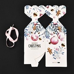 Christmas Theme Paper Fold Gift Boxes&nbsp;CON-G012-03A