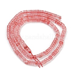 Cherry Quartz Glass Beads Strands&nbsp;G-H230-83