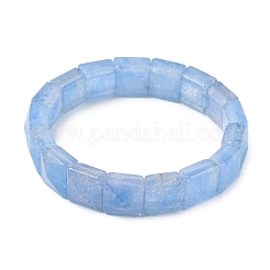 Dyed Natural Quartz Crystal Beads Stretch Bracelets for Women Men&nbsp;BJEW-C097-06-16