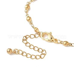 2Pcs 304 Stainless Steel Bar Link Chains Bracelet Making&nbsp;AJEW-JB01350
