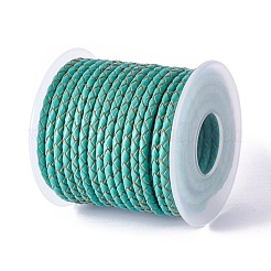 Braided Cowhide Cord&nbsp;WL-I005-A04