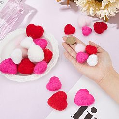 36Pcs 12 Styles Handmade Wool Felt Ornament&nbsp;DIY-MA0007-05