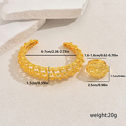 Vintage Luxurious Zinc Alloy Middle Eastern Style Jewelry Set for Women&nbsp;YU2204