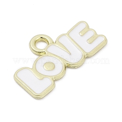 Valentine's Day Alloy Enamel Pandants&nbsp;PALLOY-V001-06F
