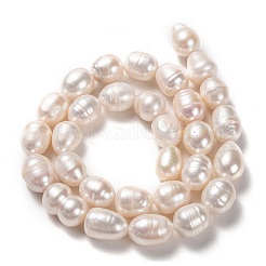 Natural Cultured Freshwater Pearl Beads Strands&nbsp;PEAR-L033-86-01