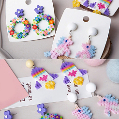 1000Pcs 2 Colors PE DIY Melty Beads Fuse Beads Refills&nbsp;DIY-SP0006-84