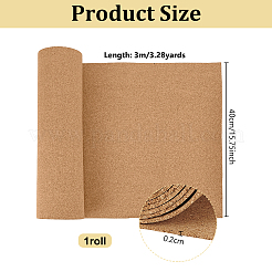 Cork Insulation Sheets&nbsp;AJEW-WH0696-661B