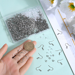 300Pcs 304 Stainless Steel French Earring Hooks&nbsp;STAS-SP0001-35