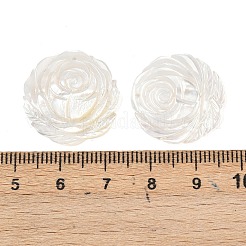 Natural White Shell Carved Pendants&nbsp;SSHEL-B006-02