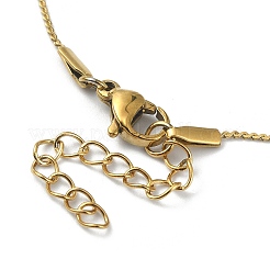 Ion Plating(IP) 304 Stainless Steel Serpentine Chain Bracelets&nbsp;BJEW-D020-01G