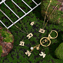 6Pcs 6 Style 316 Surgical Stainless Steel Charms&nbsp;STAS-UN0040-38G