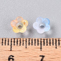 Frosted Transparent Acrylic Beads&nbsp;OACR-N137-72F