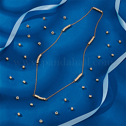 60Pcs Brass Spacer Beads&nbsp;KK-UN0005-43G