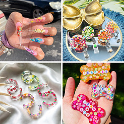 70G 10 Styles Handmade Polymer Clay Cabochons&nbsp;CLAY-SW0001-03B