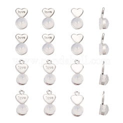 20Pcs 2 Styles Silicone Ear Nuts&nbsp;FIND-TA0001-47B