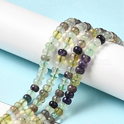 Natural Colorful Fluorite Beads Strands&nbsp;G-D481-19A