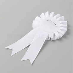 Award Satin Ribbon Rosette&nbsp;JEWB-WH0010-57C