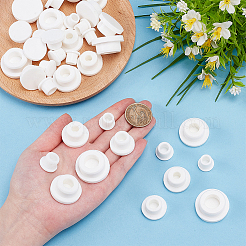 36Pcs 6 Styles Silicone Plugs&nbsp;AJEW-OC0016-24