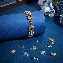 84Pcs 6 Styles Alloy Chandelier Components Links&nbsp;FIND-PH0020-20