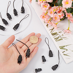 100pcs Plastic Cord Mobile Straps with Detachable Buckle&nbsp;FIND-GF0006-61B