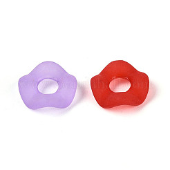 Frosted Transparent Acrylic Beads&nbsp;X-OACR-Q197-05