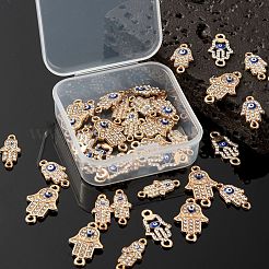 40Pcs 4 Style Alloy Rhinestone Links/Connectors&nbsp;ALRI-LS0001-01
